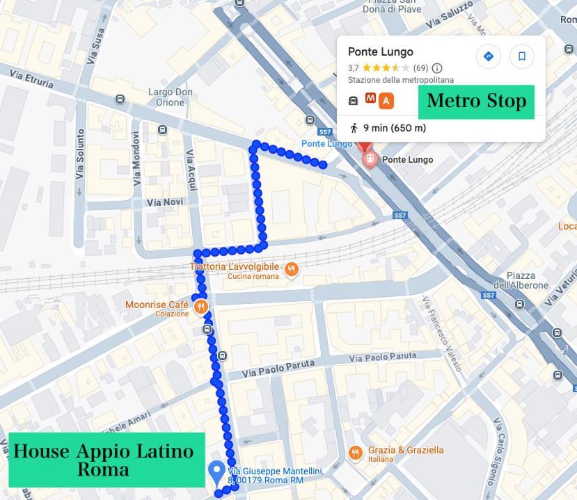 شقة House Appio Latino Roma المظهر الخارجي الصورة